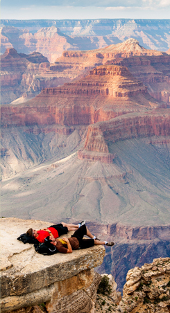 The beautiful Grand Canyon in Arizona